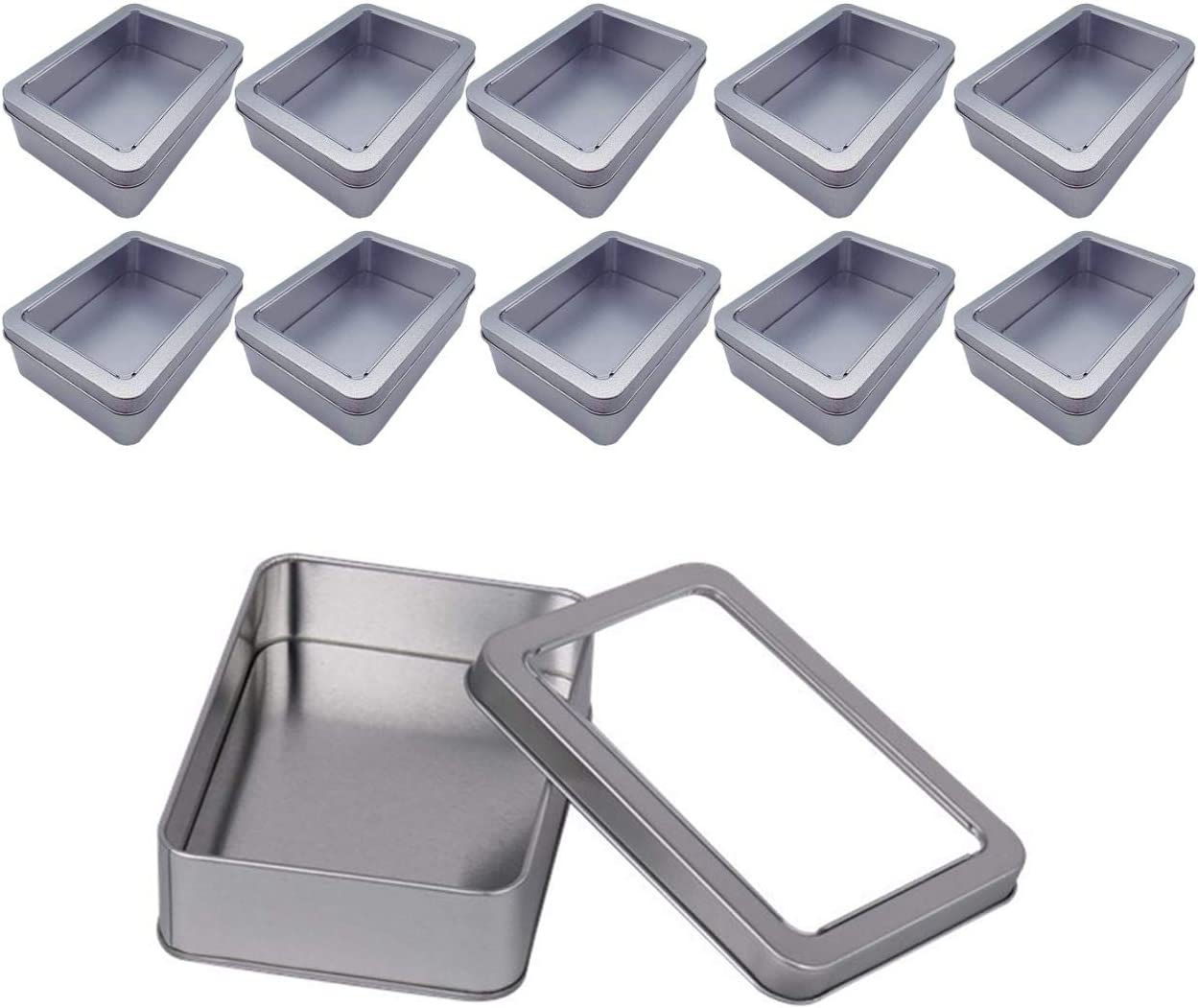 缶ケース ブリキ缶 缶 小物入れ 10個セット