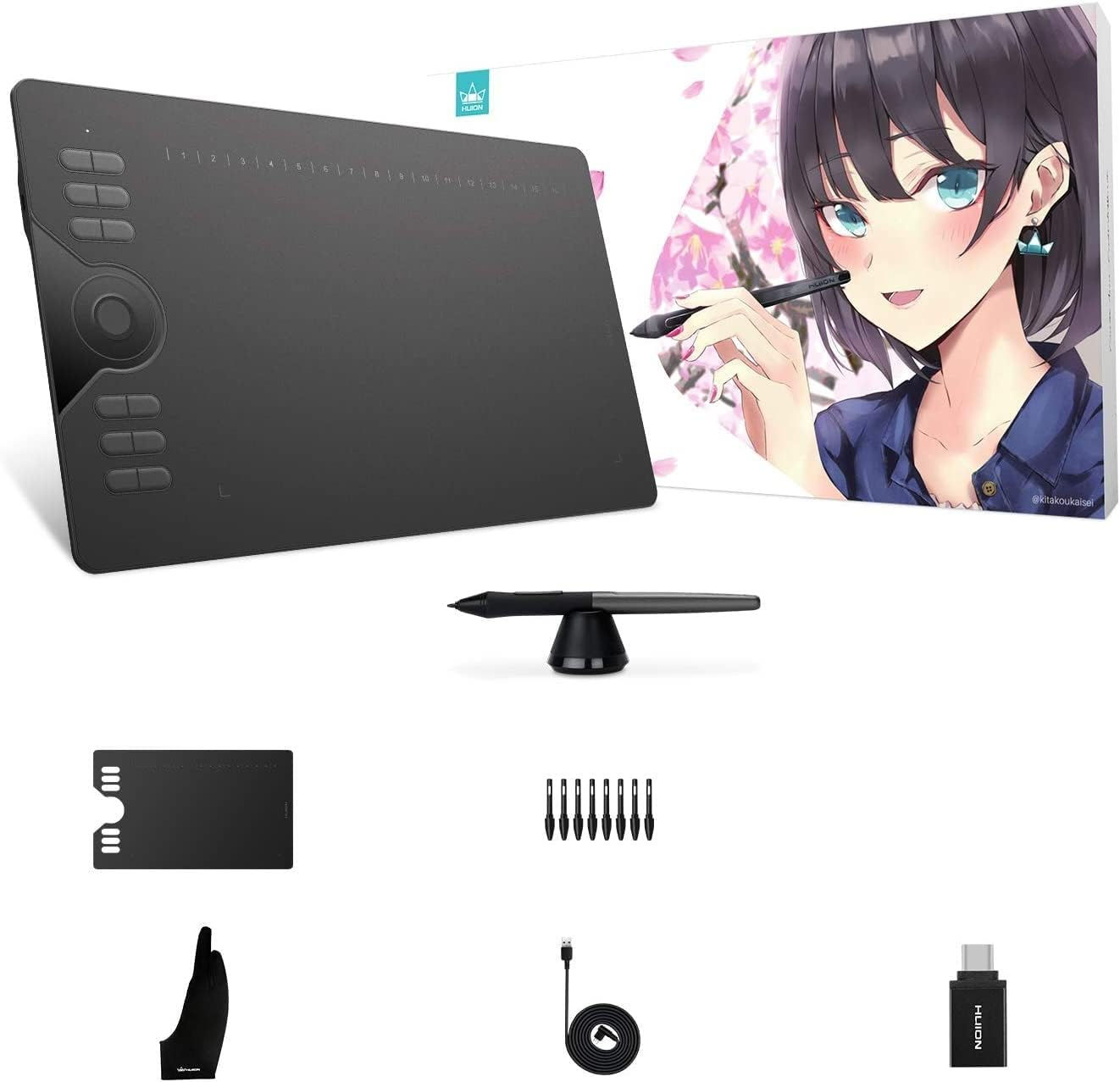 ペンタブレット ペンタブ 10×6.25インチ