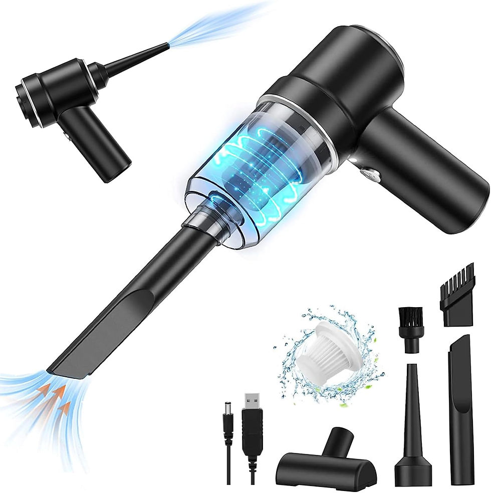 ハンディクリーナー 車載掃除機 9000Pa