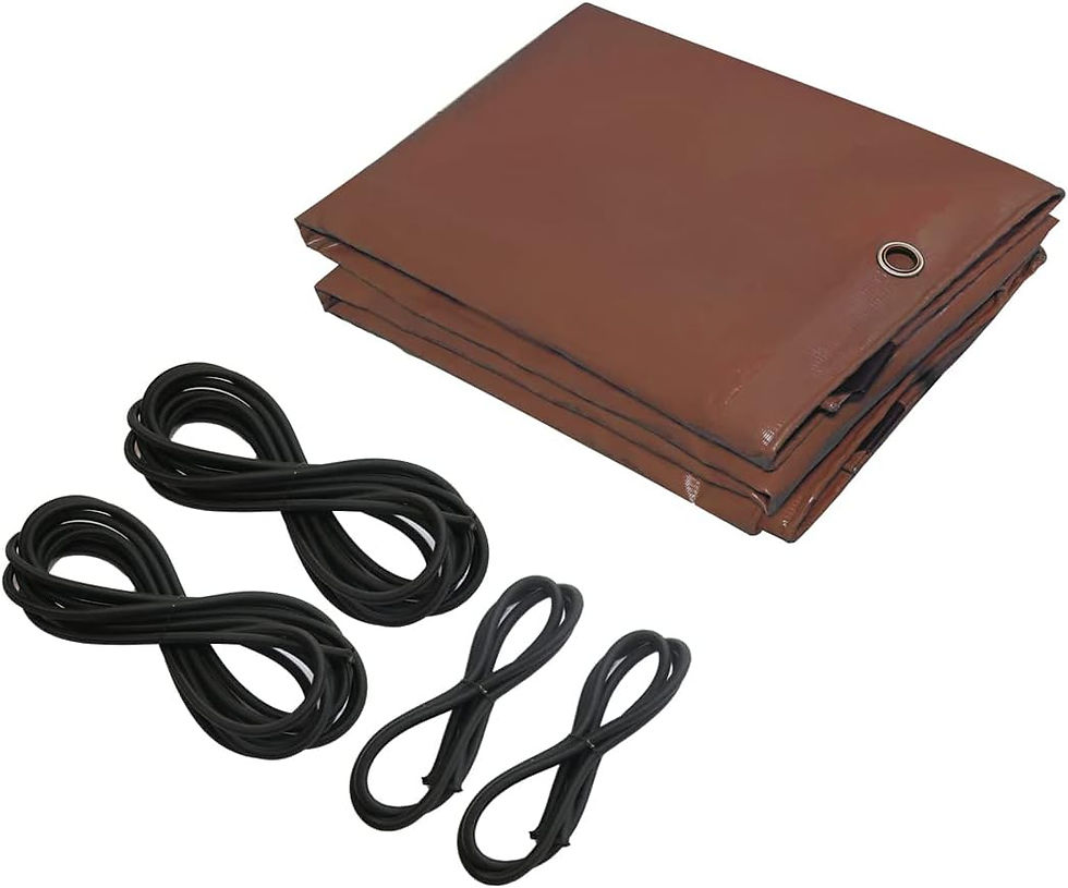 荷台シート 3.6m×2.4m 茶褐色