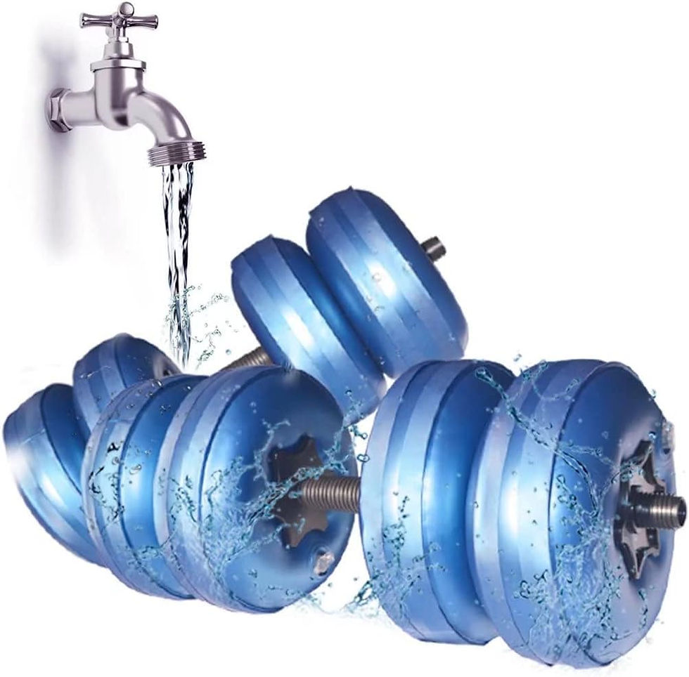 ダンベル 水入れる