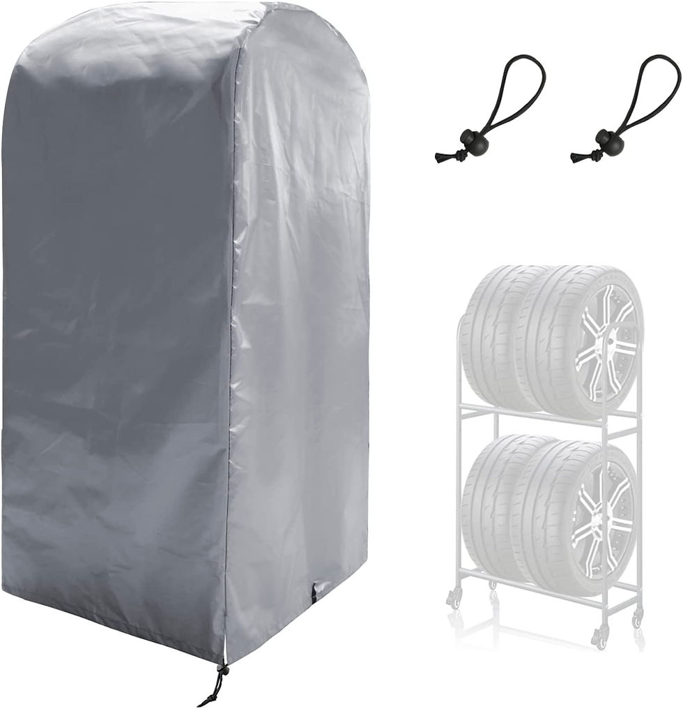 タイヤラックカバー 屋外 4本 収納 420D 厚手 防水