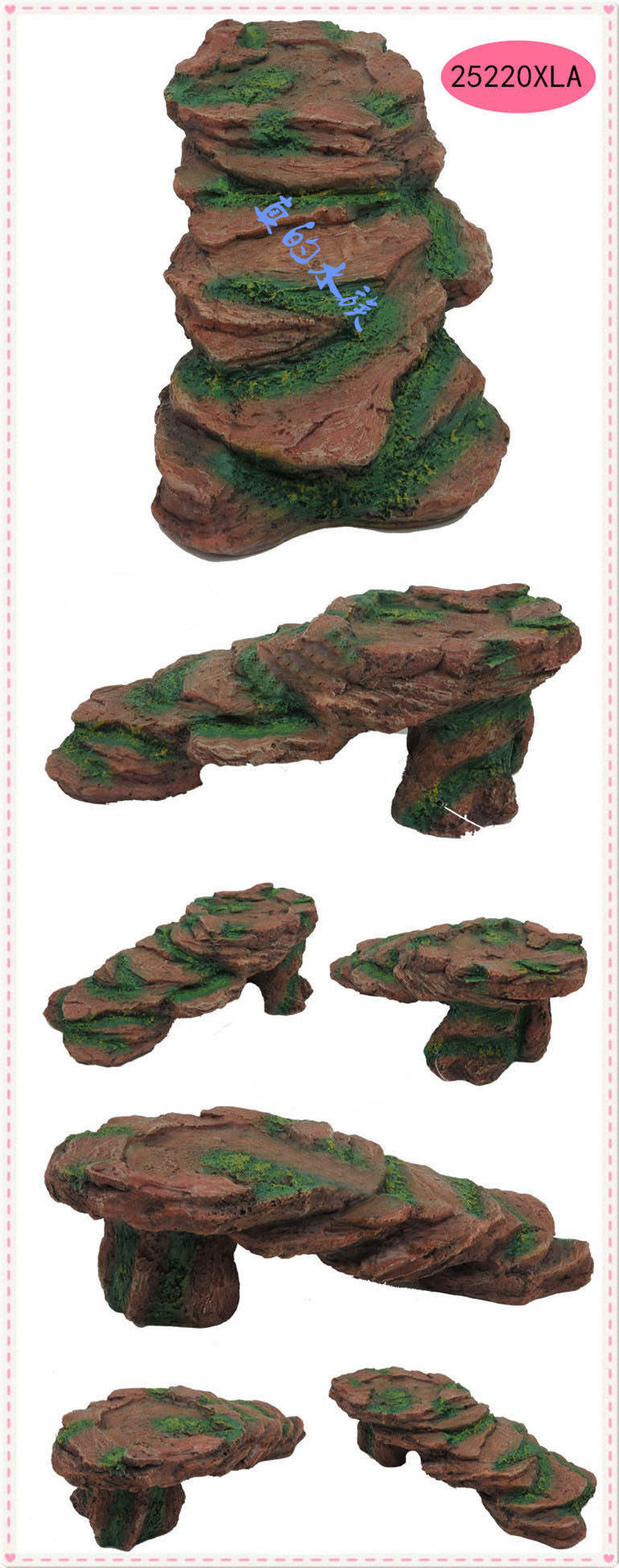 サムネイル： 水槽の飾り物ータートルラダー25220XLA