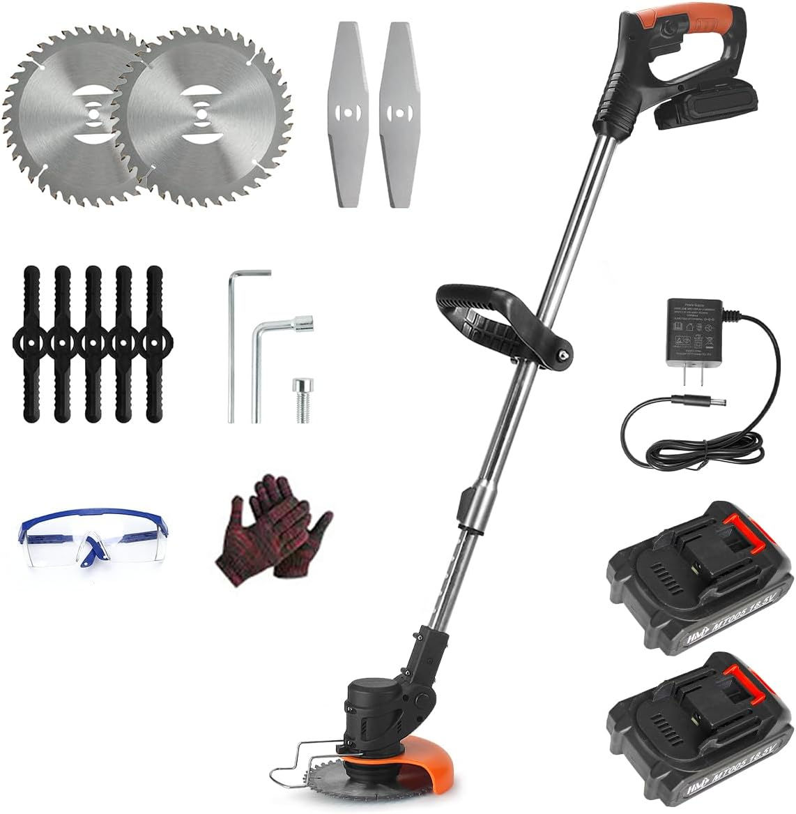 草刈り機 充電式 草刈機 コードレス バッテリー 2個セット