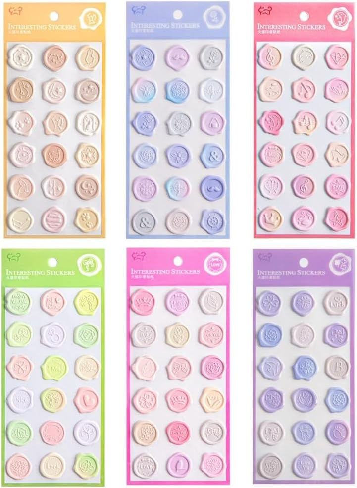 シーリングワックス風 封筒シール