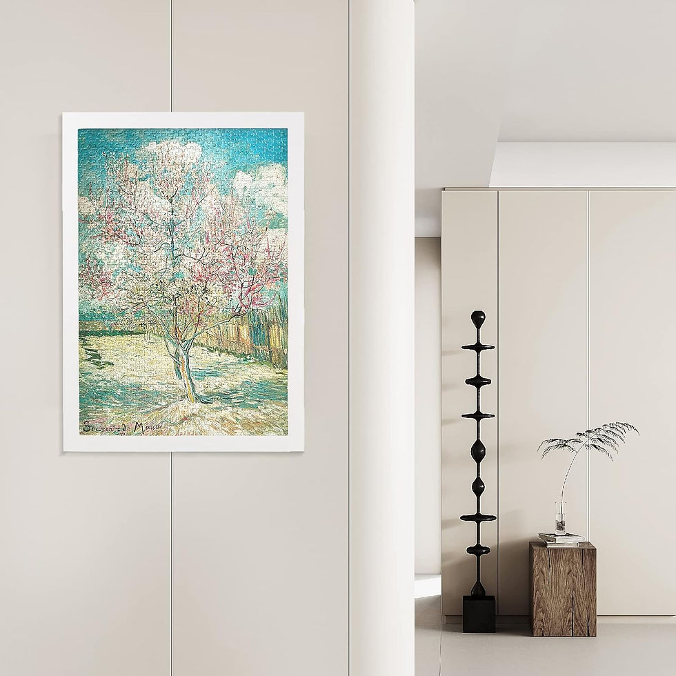 サムネイル： ジグソーパズル (26 x 38 cm) (ジグソーパズル「花咲く桃の木」)