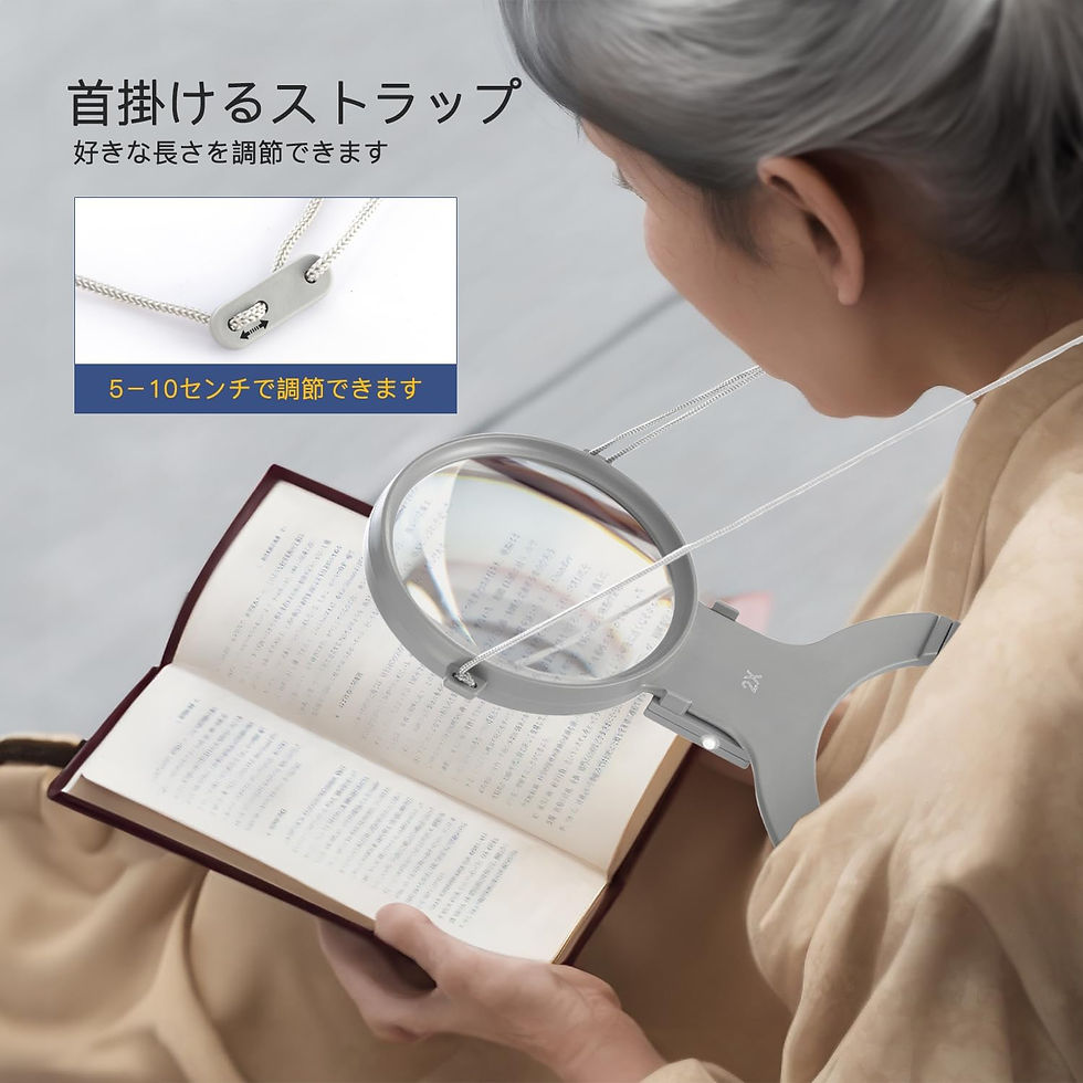 サムネイル： 拡大鏡 手芸用ルーペ