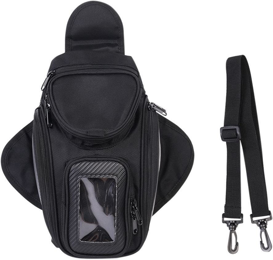 バイク用 タンクバッグ  脱落防止ベルト  小クリアケース