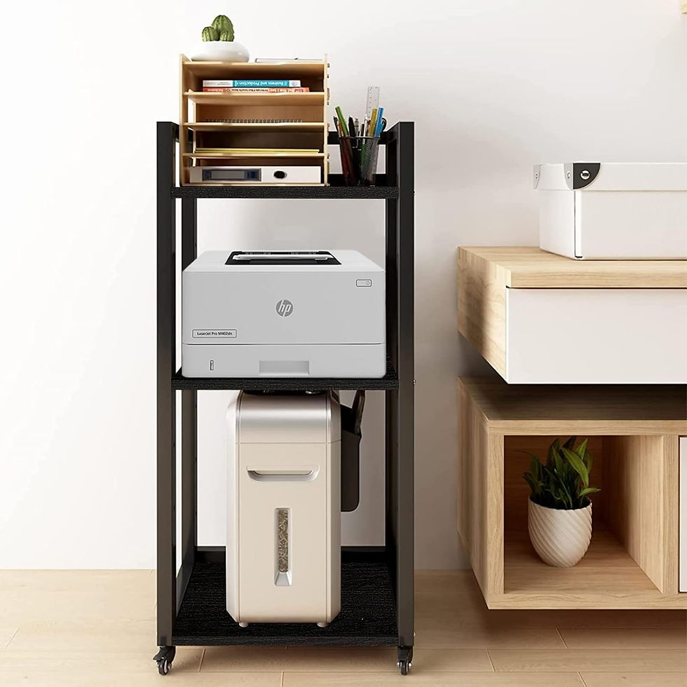 3段 プリンターラック 幅53cm 奥行35cm 高さ101.5cm