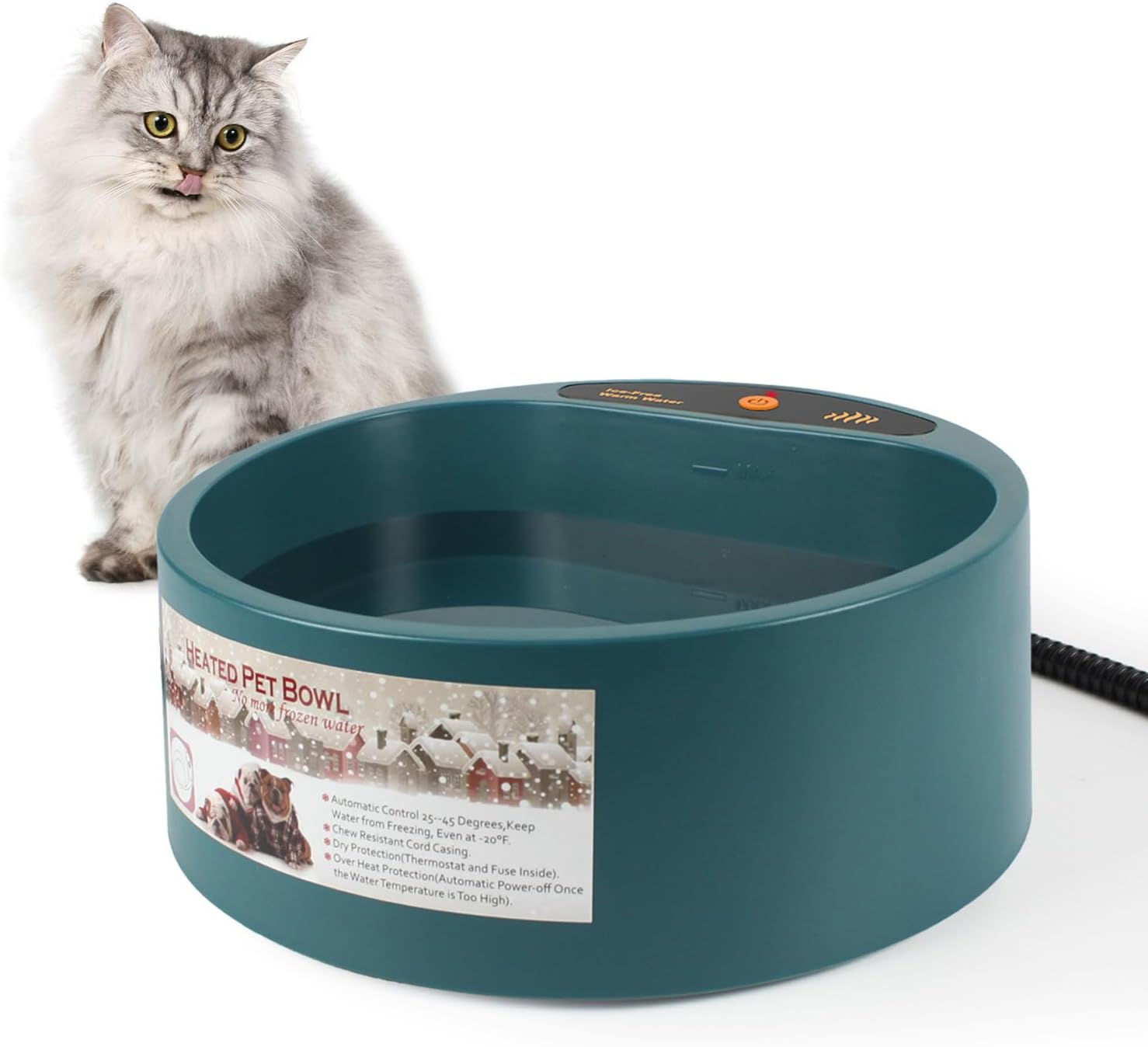 加熱可能ペット用ボウル