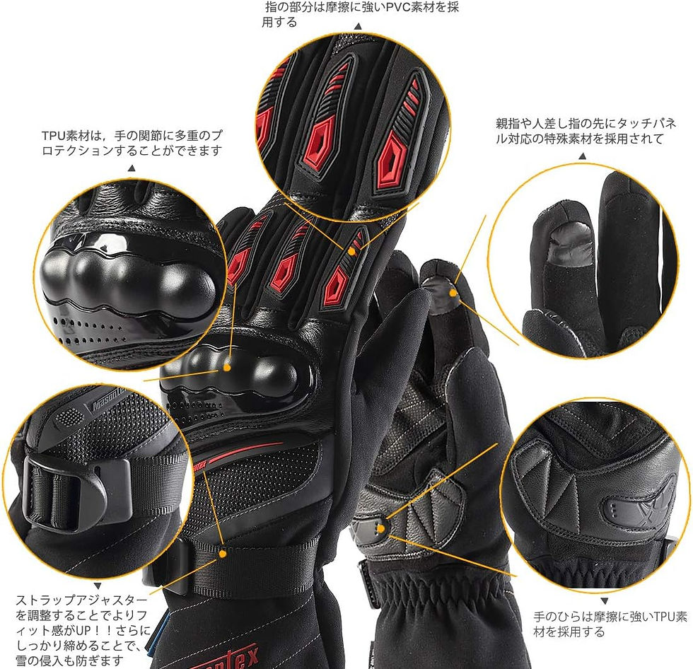 サムネイル： 防寒グローブ