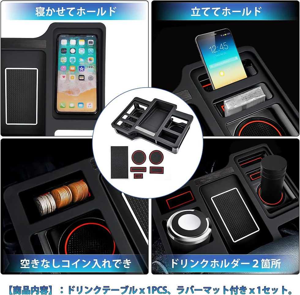 サムネイル： 収納ボックス ラバーマット付き
