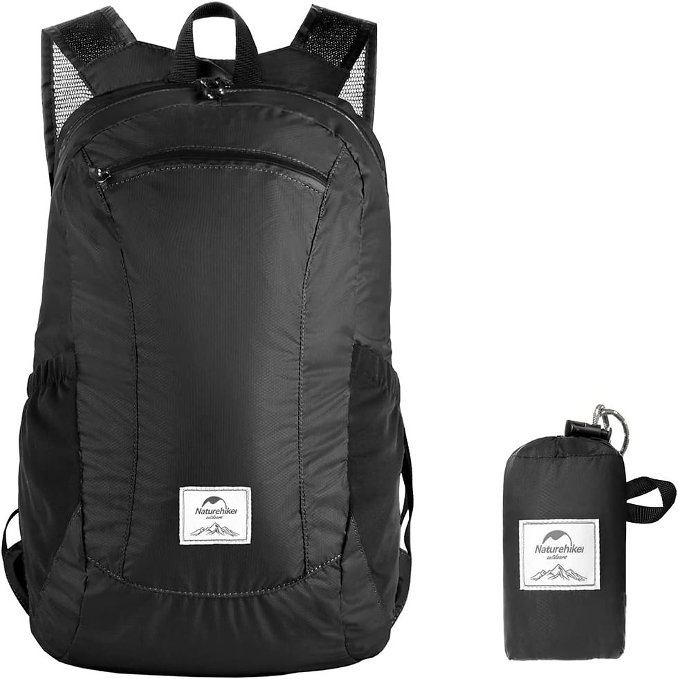 登山バッグ(ブラック18L)