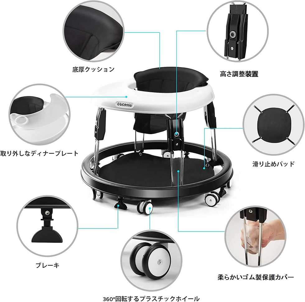 サムネイル： ベビーウォーカー 折りたたみ