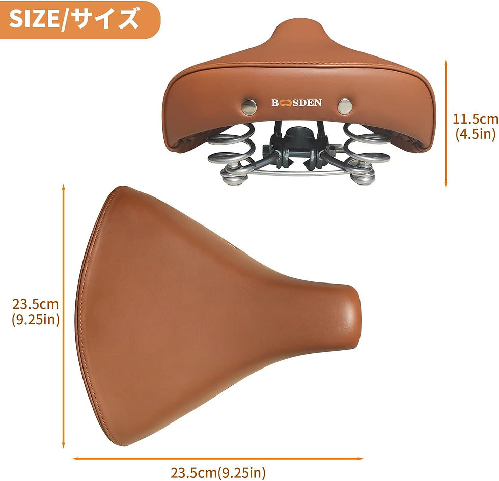 サムネイル： 自転車 サドル お尻が痛くない 超肉厚 柔らかい 交換用