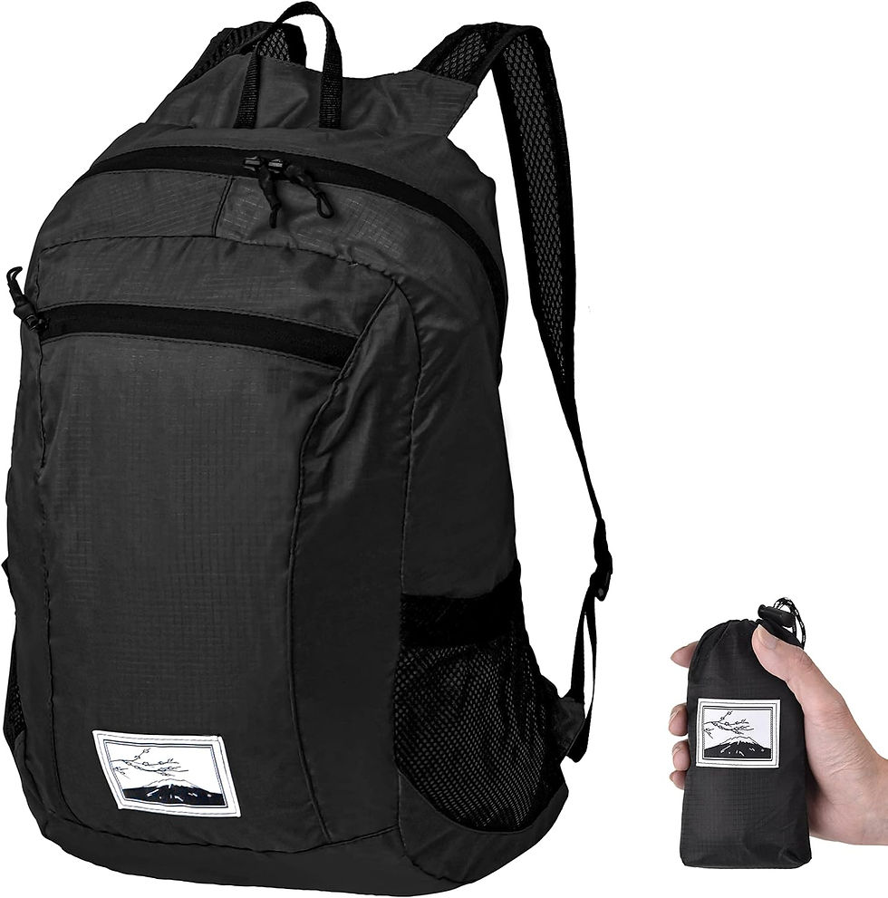 アウトドアバック 折りたたみリュック 防水 18リットル