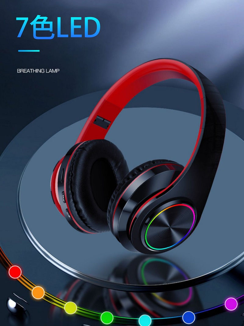 サムネイル： ワイヤレス ヘッドホン Bluetooth ステレオヘッドセット