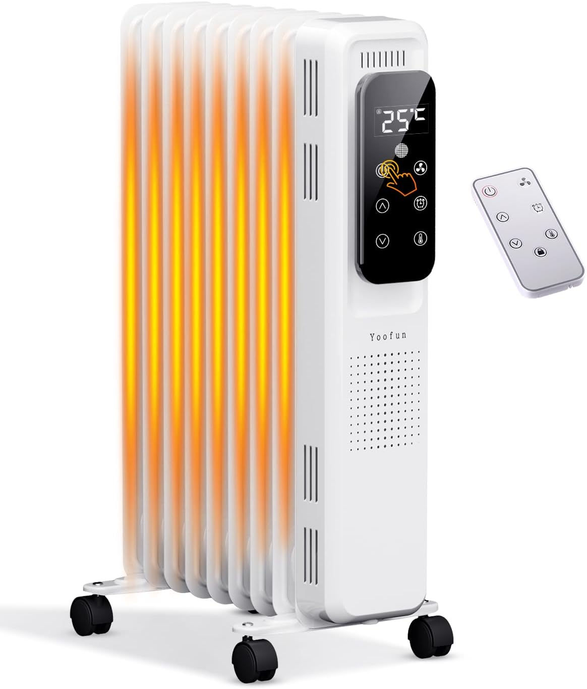 オイルヒーター 8畳-10畳 切タイマー付き