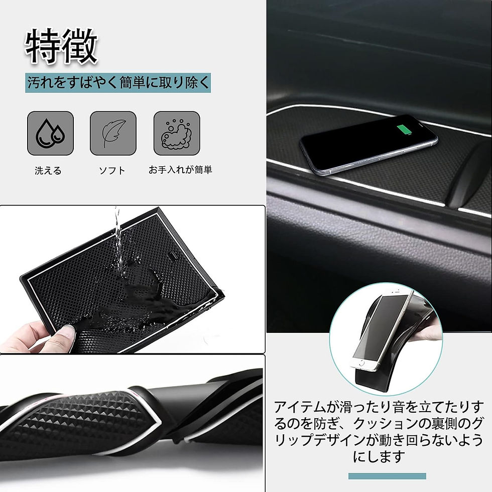 サムネイル： ホンダ N-BOX JF3 JF4 車種専用設計 ドアポケットマット