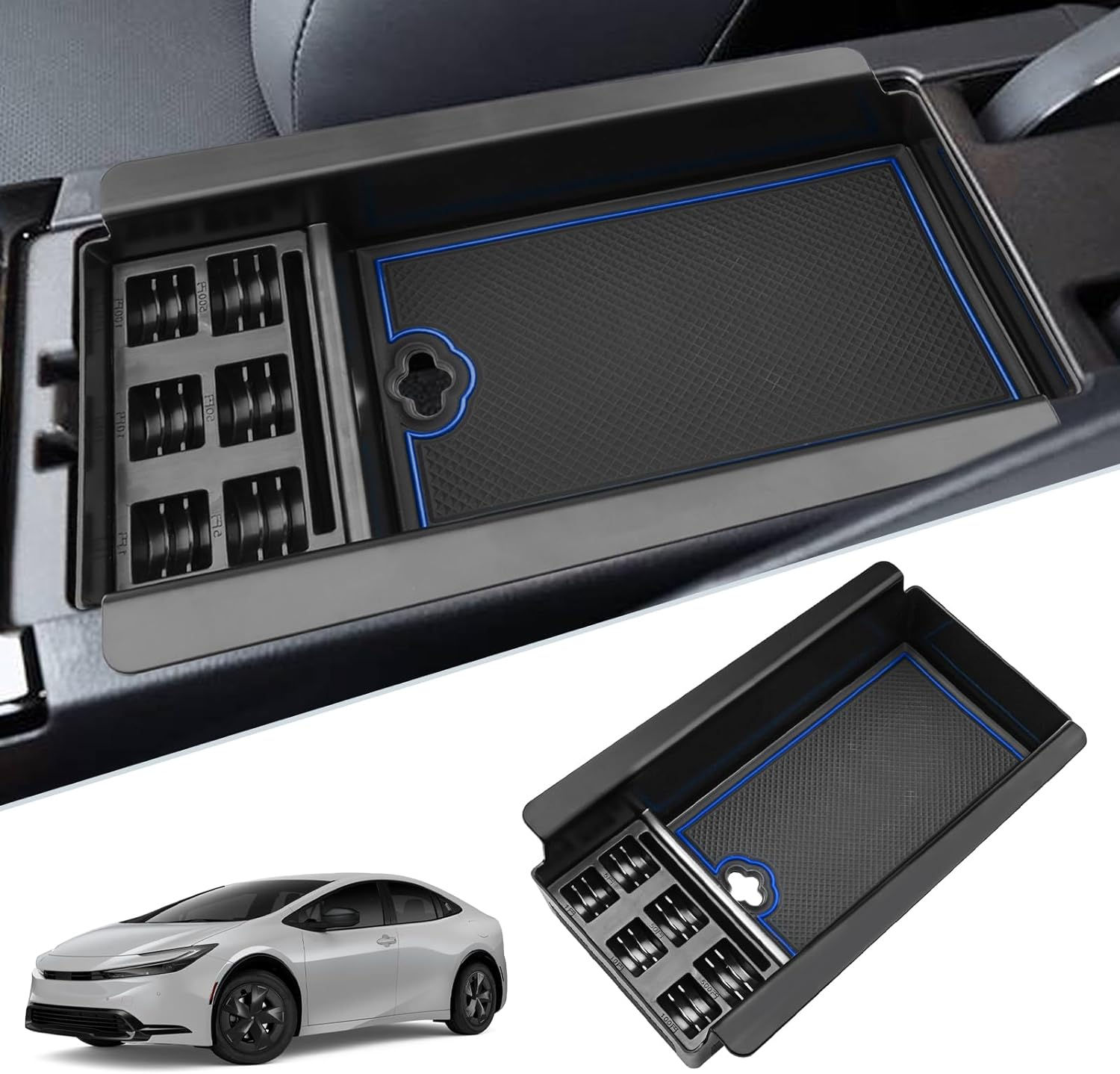 トヨタ プリウス 新型 プリウス 60系 車用 内蔵型コンソールボックス