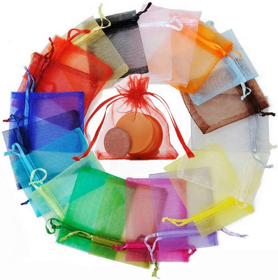 オーガンジー巾着袋 100枚セット