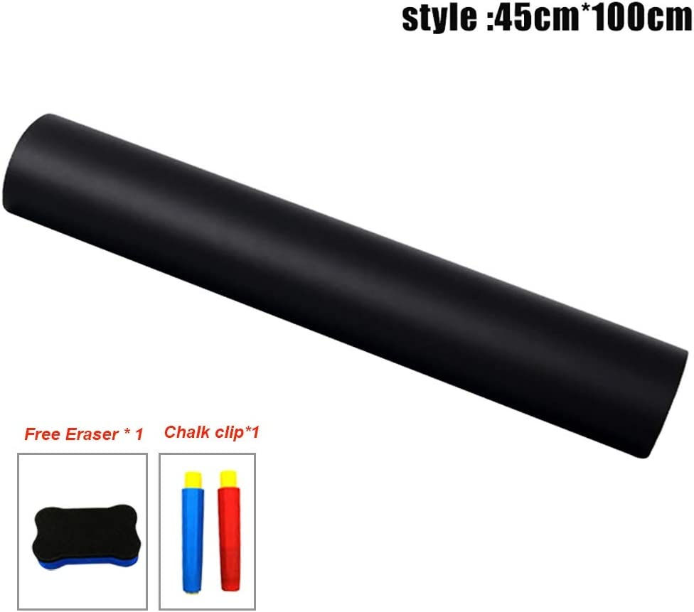 サムネイル： 黒板シート 壁に貼れる 黒板 45x100cm