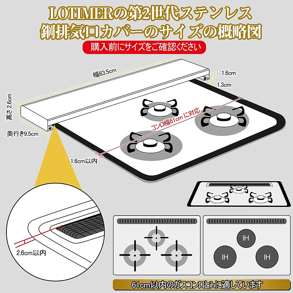 サムネイル： 排気口カバー 60cm