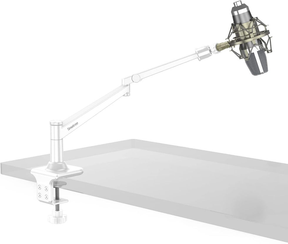 「ショックマウント付き」マイクアーム