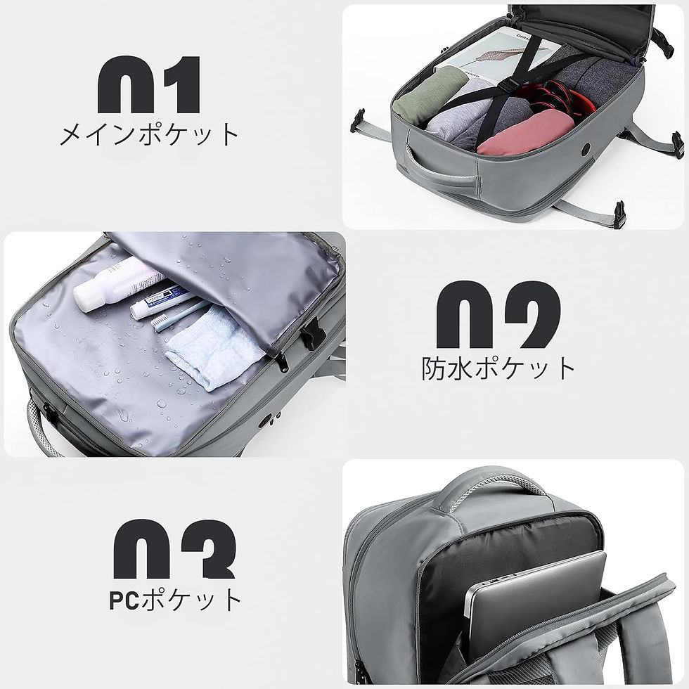 サムネイル： リュック ビジネス レディース 大容量 リュックサック 15.6インチ