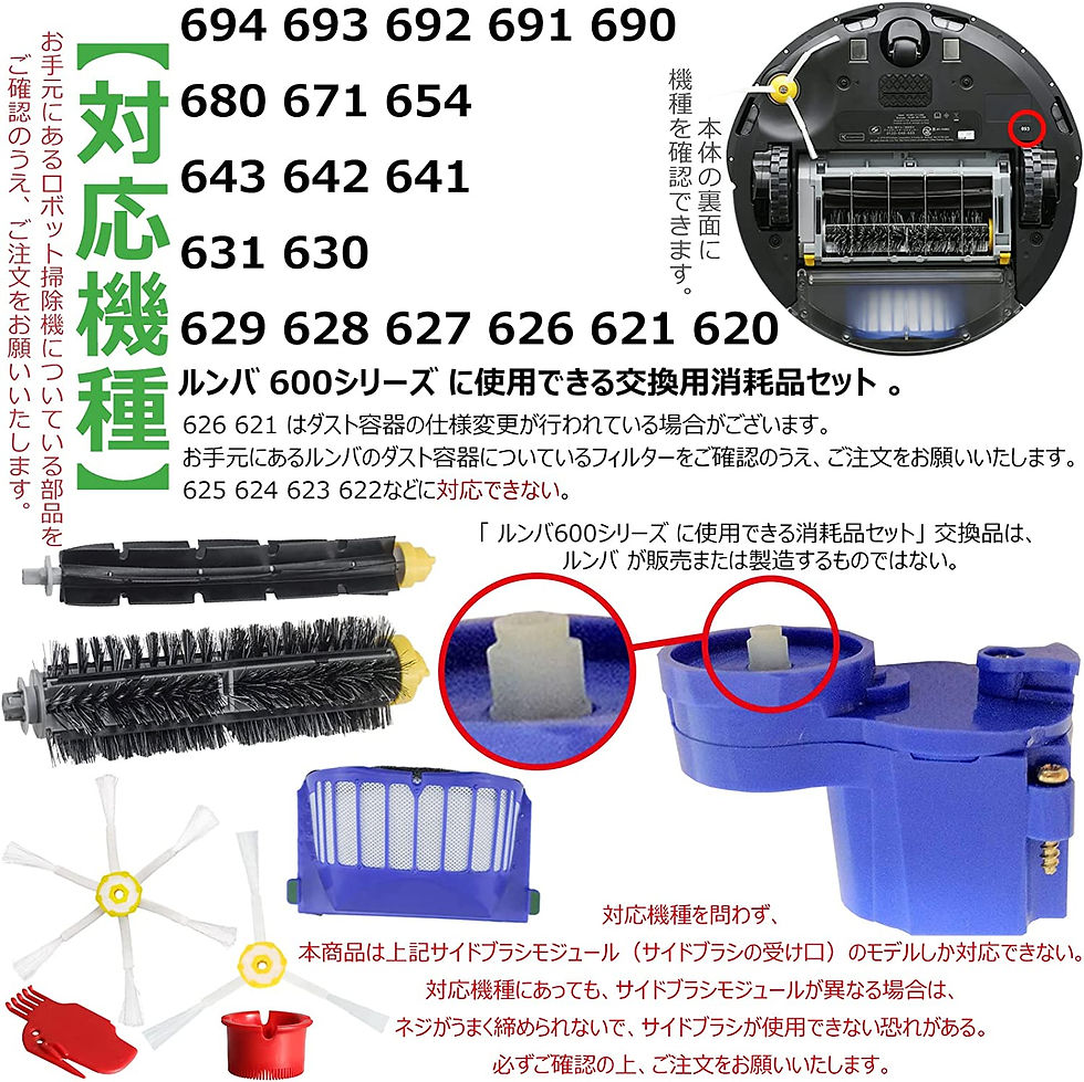 サムネイル： ロボット掃除機   11点セット