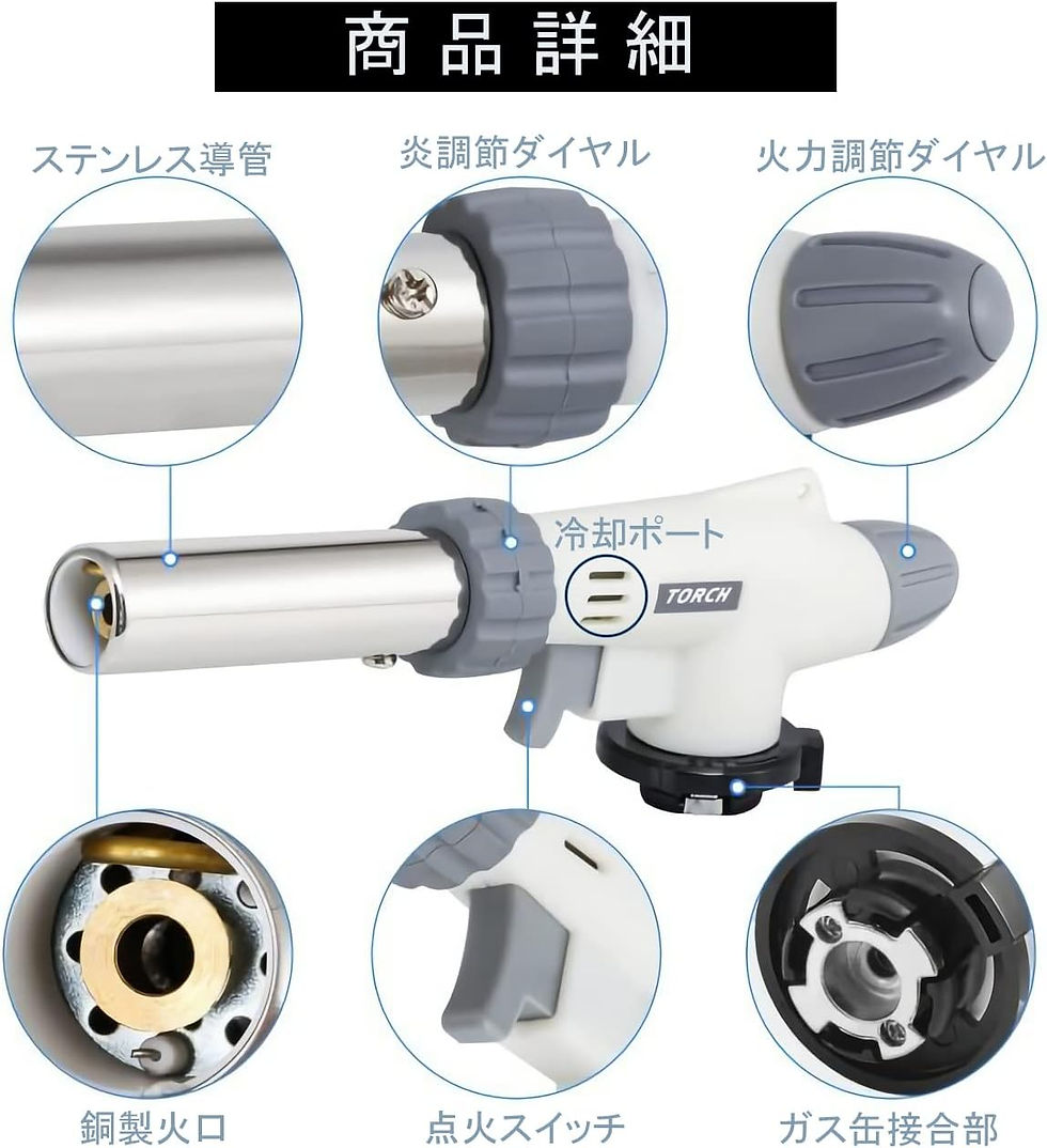 サムネイル： ガスバーナー トーチバーナー