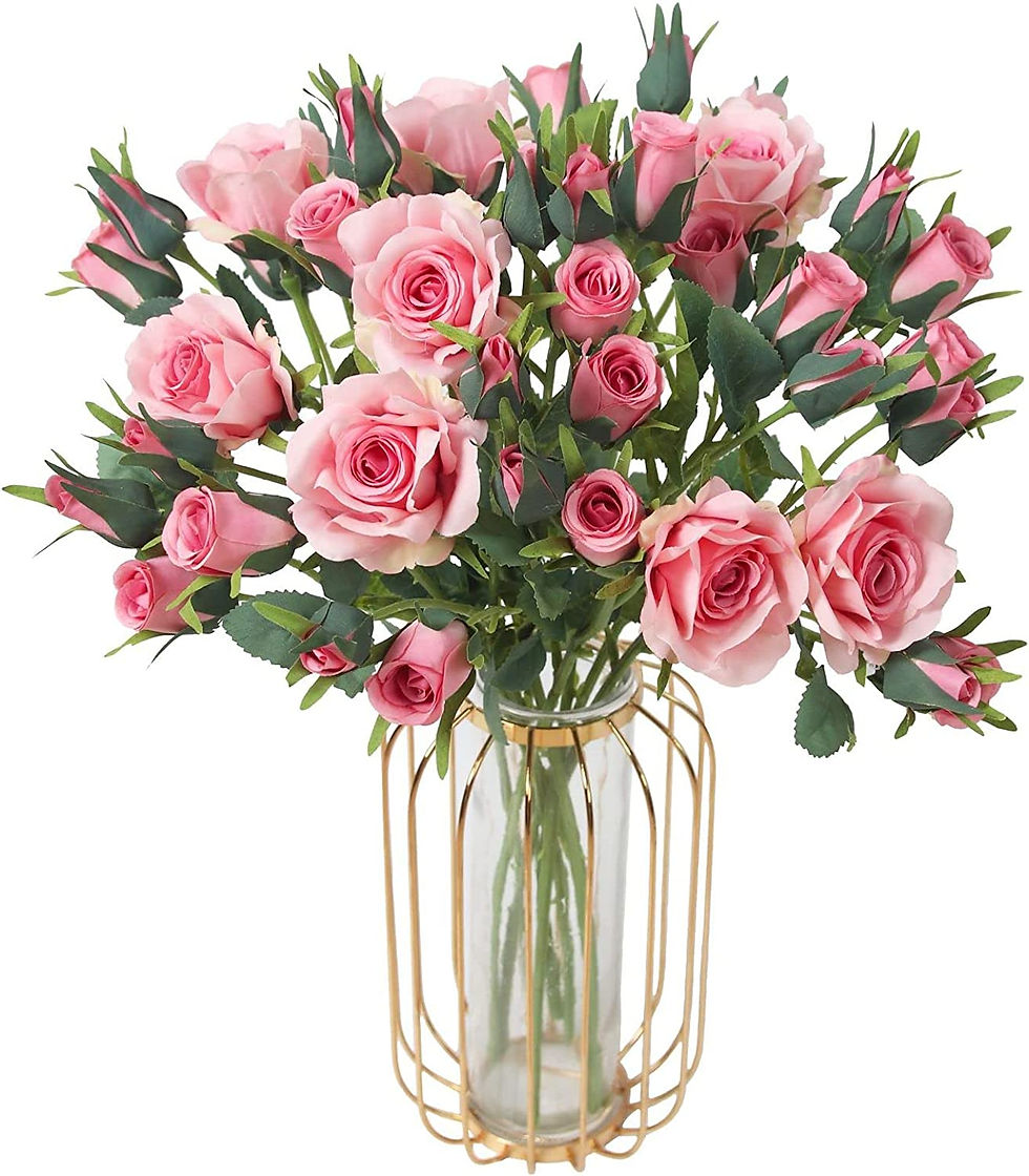 造花 バラ 薔薇 花束 4束20本