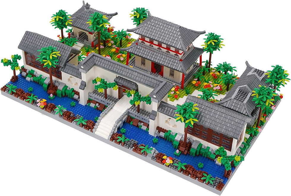 マイクロブロック 蘇州古典園林-前庭