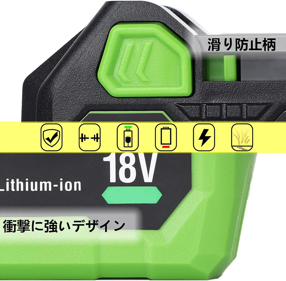 サムネイル： 36V-18V互換バッテリー 2.75Ah（36V）/5.5Ah（18V）