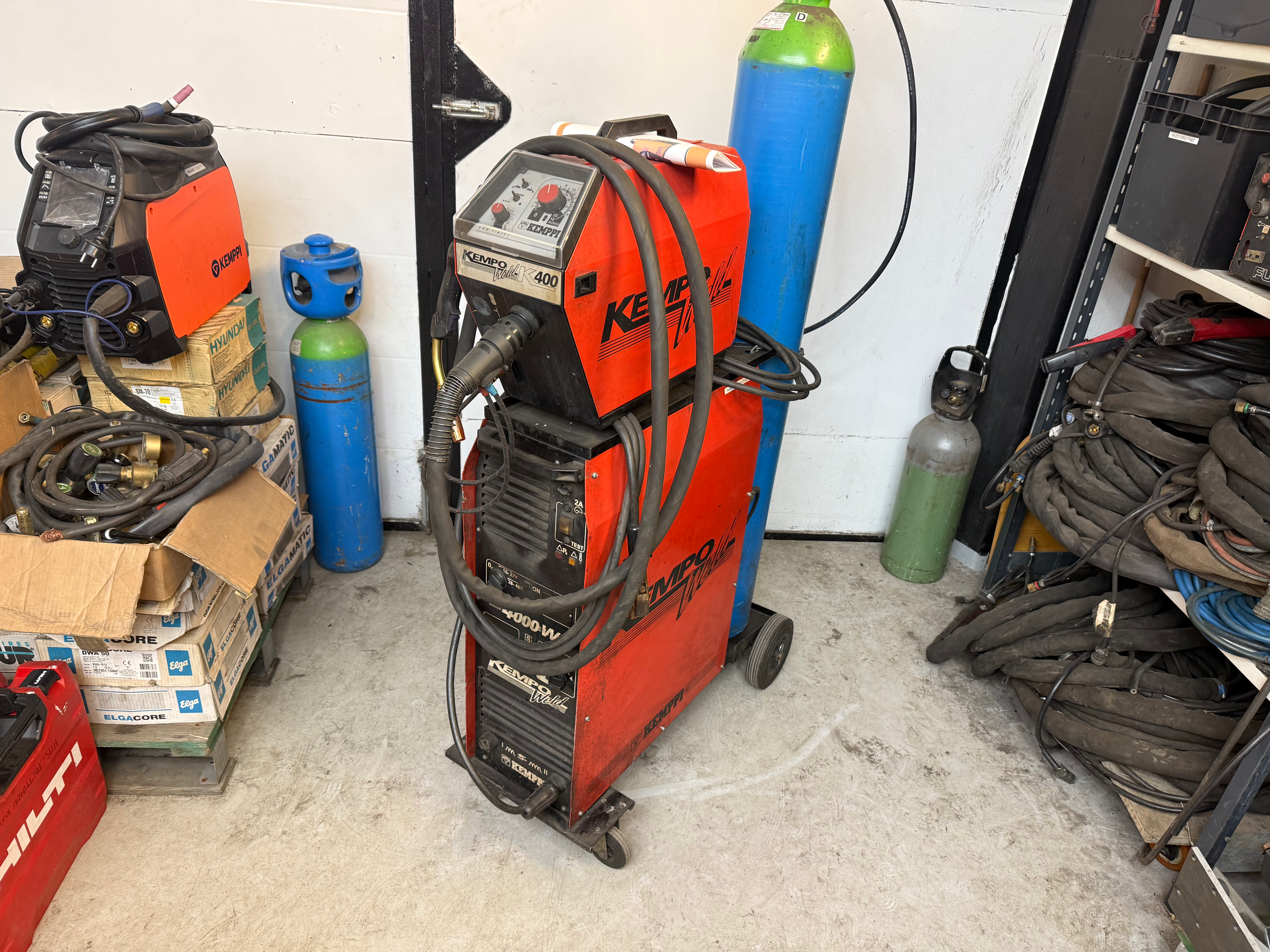 Kemppi Kempoweld 4000W +Wire K400 -hitsauskonepaketti