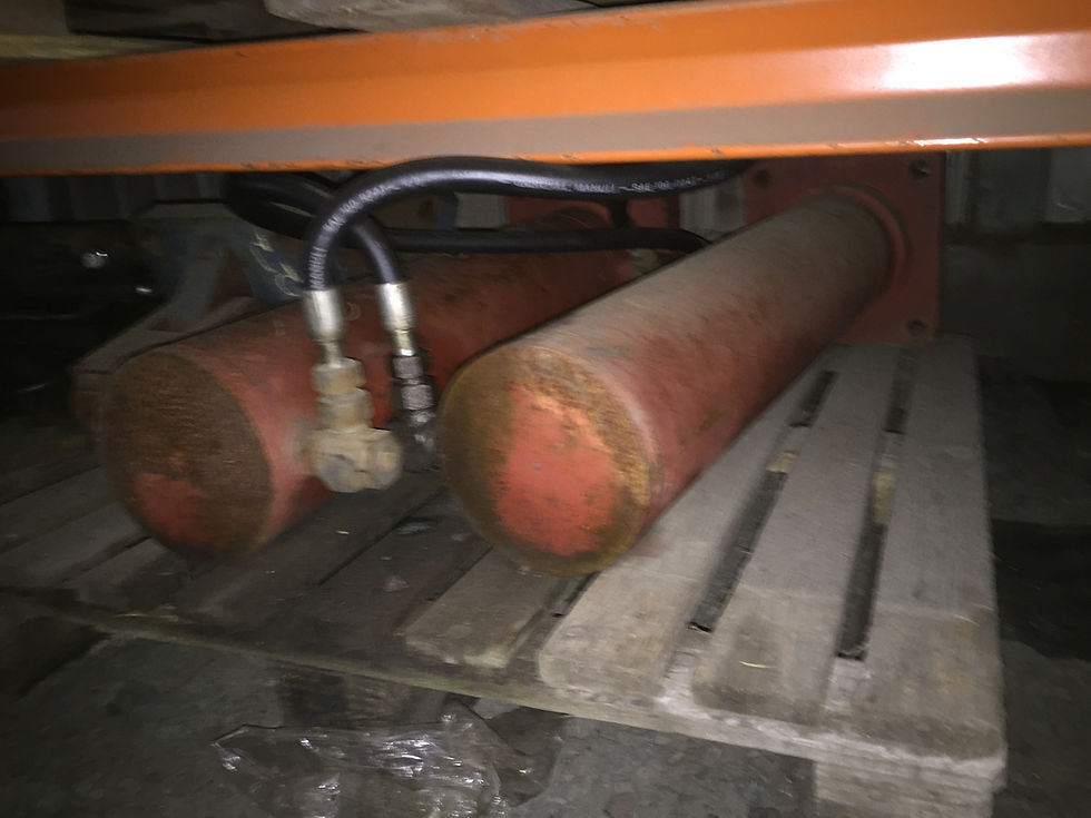 Thumbnail: Käytettyjä hydraulisylintereitä
