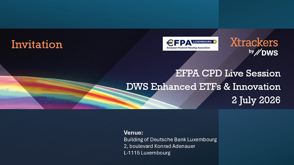 CPD Live Session DWS "Enhanced ETFs & Innovation"
