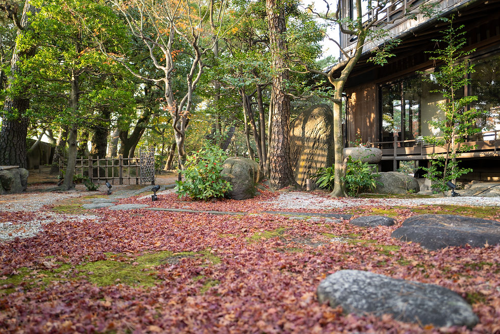 三重県四日市市にある尾上別荘様の庭園管理にお伺いし、全体の清掃と施肥、仕上げに菰巻きを行いました。