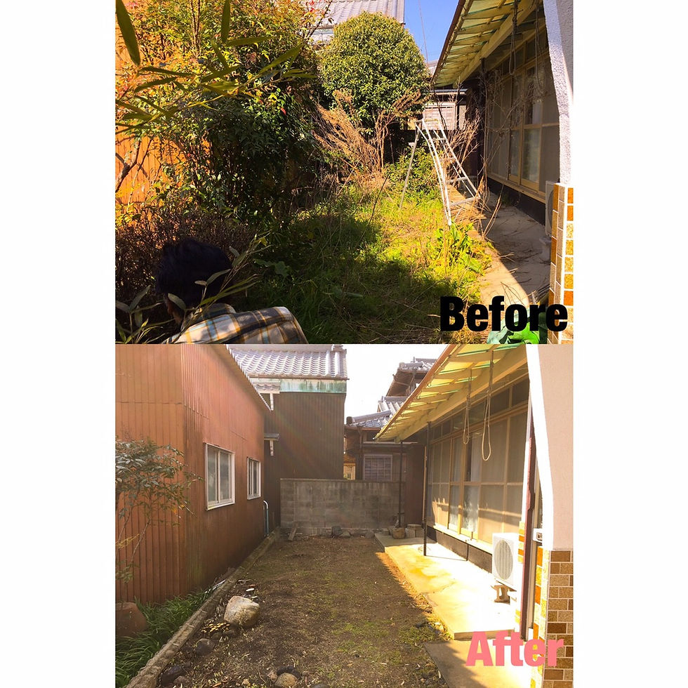 鈴鹿市伐採|お庭の庭木伐採作業