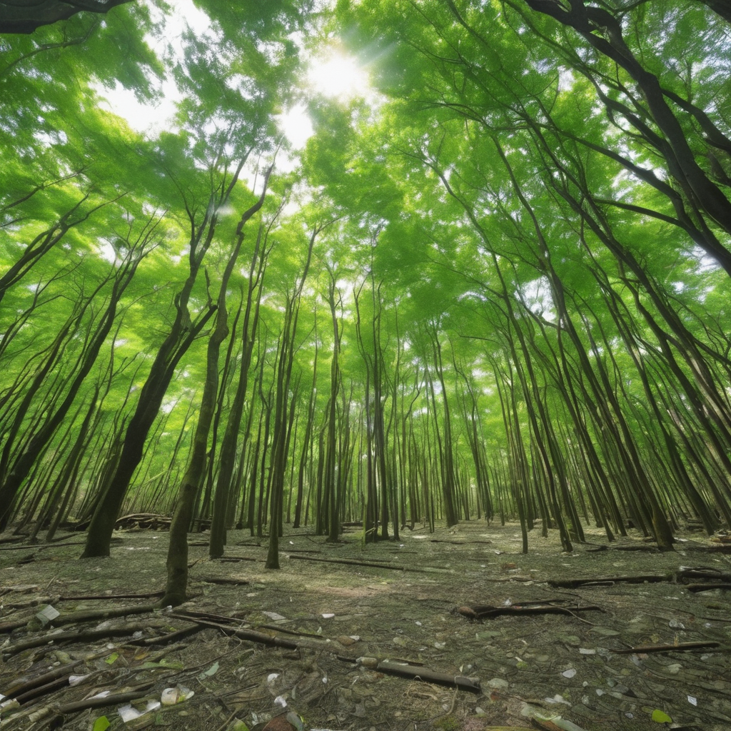 Forests Emerge as the New Protagonist in Tackling Microplastic Pollution