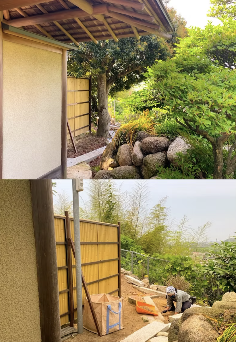 桑名市 庭木 伐採作業 剪定屋空