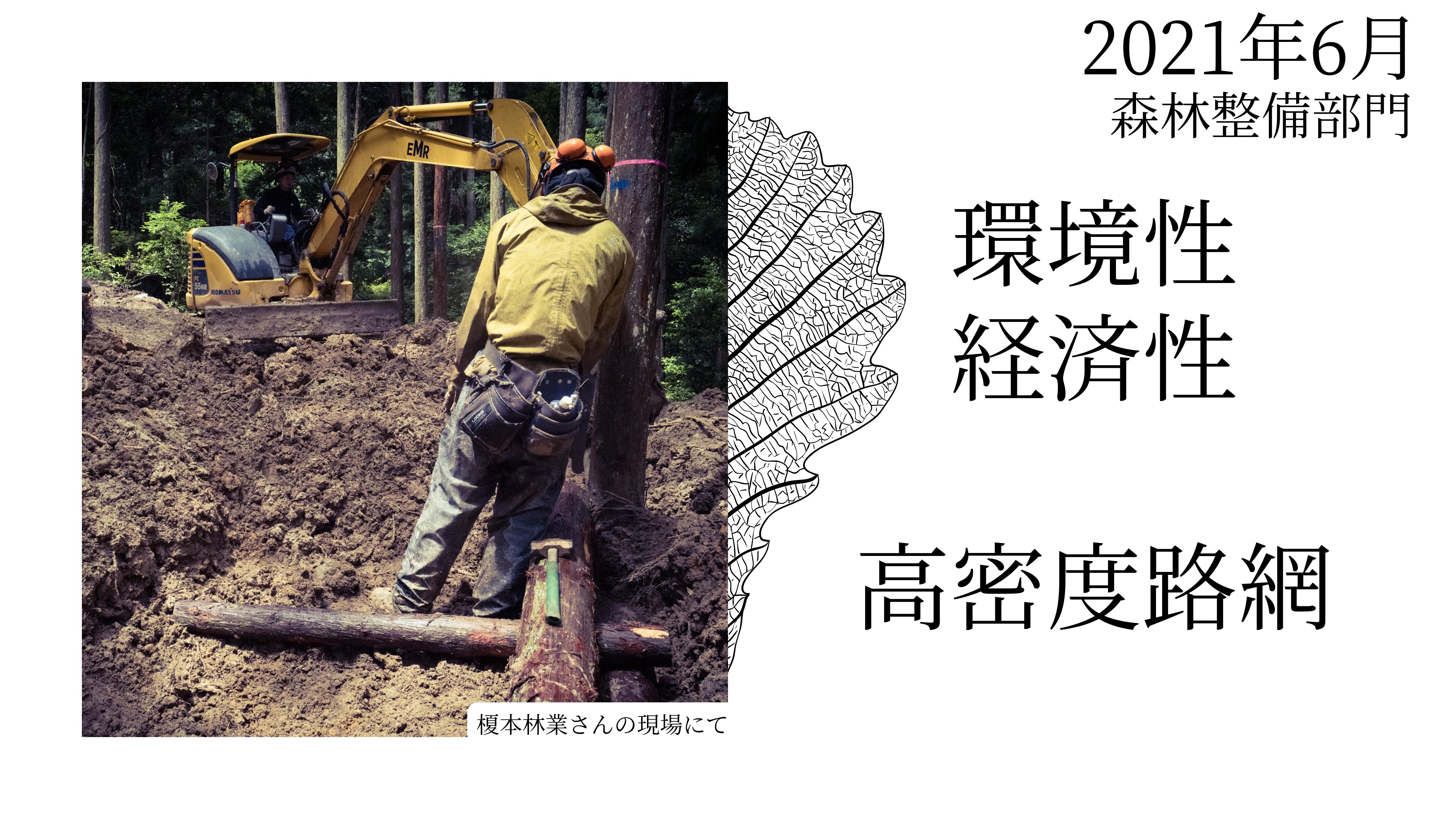 Environmental and economic benefits of high-density forest road networks — Sentei-ya Sora