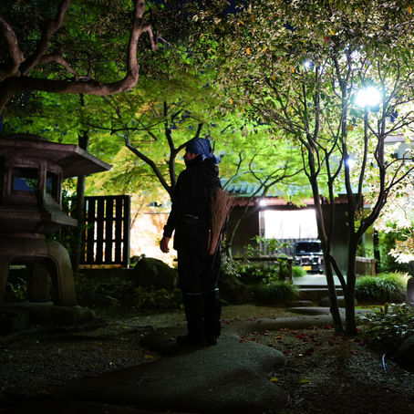季節で変える照明設計　夜庭の手入れで思う事