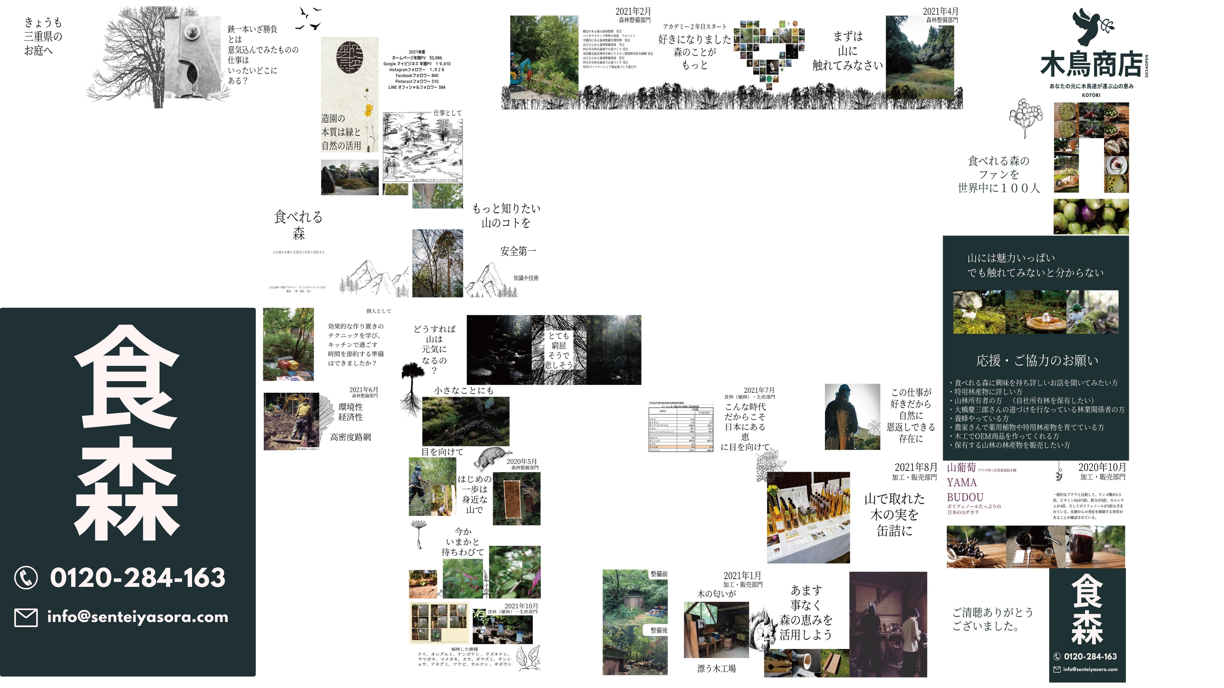 Edible forest project results and community impact — Sentei-ya Sora, Mie