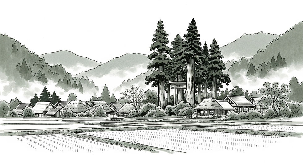 Why Old Satoyama Trees Were Never Cut Down — The Underground Network Science Later Proved Was Real