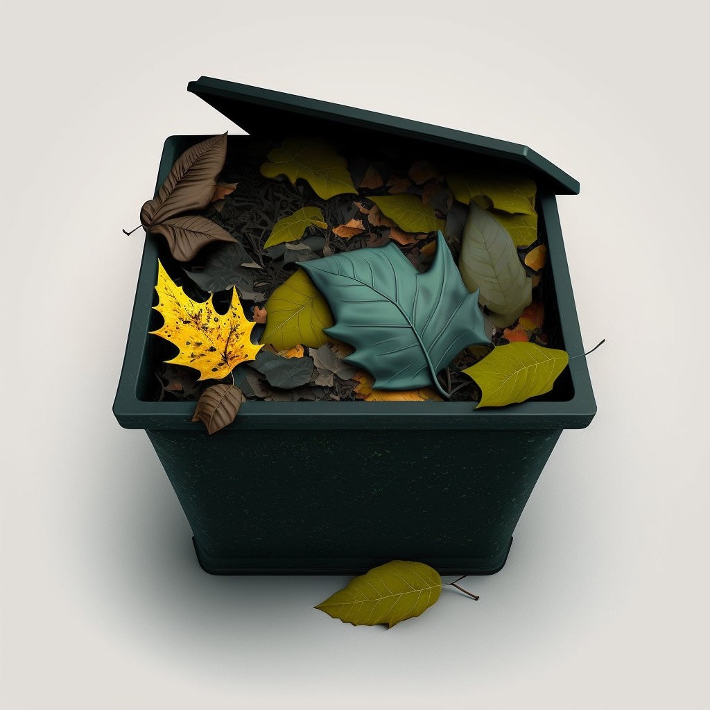 How do I collect fallen leaves to make compost for good soil? 