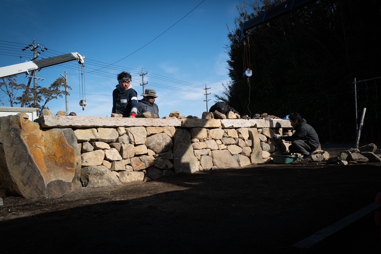 Traditional stone wall (ishigaki) in Mie Prefecture — Sentei-ya Sora