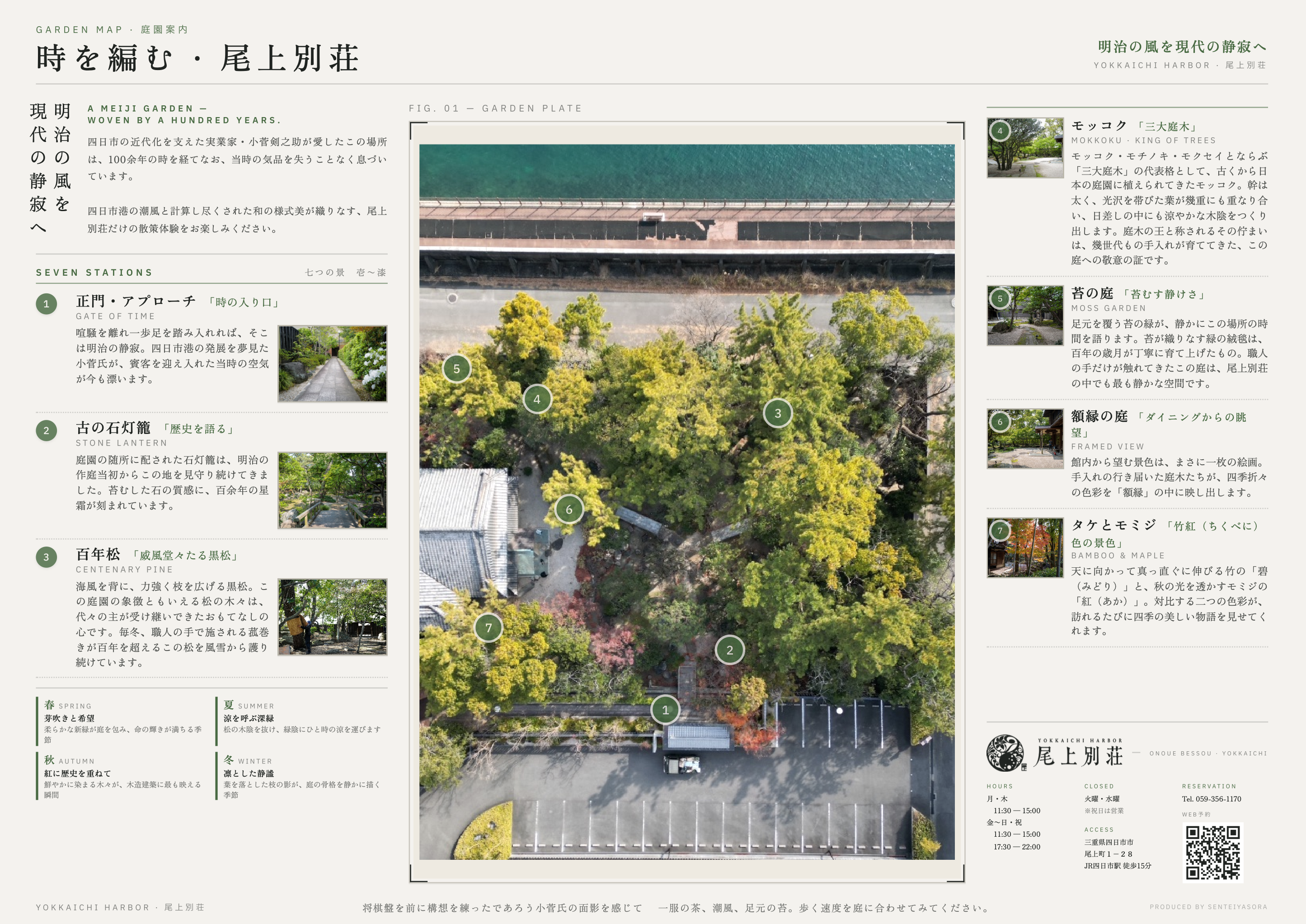 Garden map of Onoebessou created by Senteiya Sora for the Inakomo tour