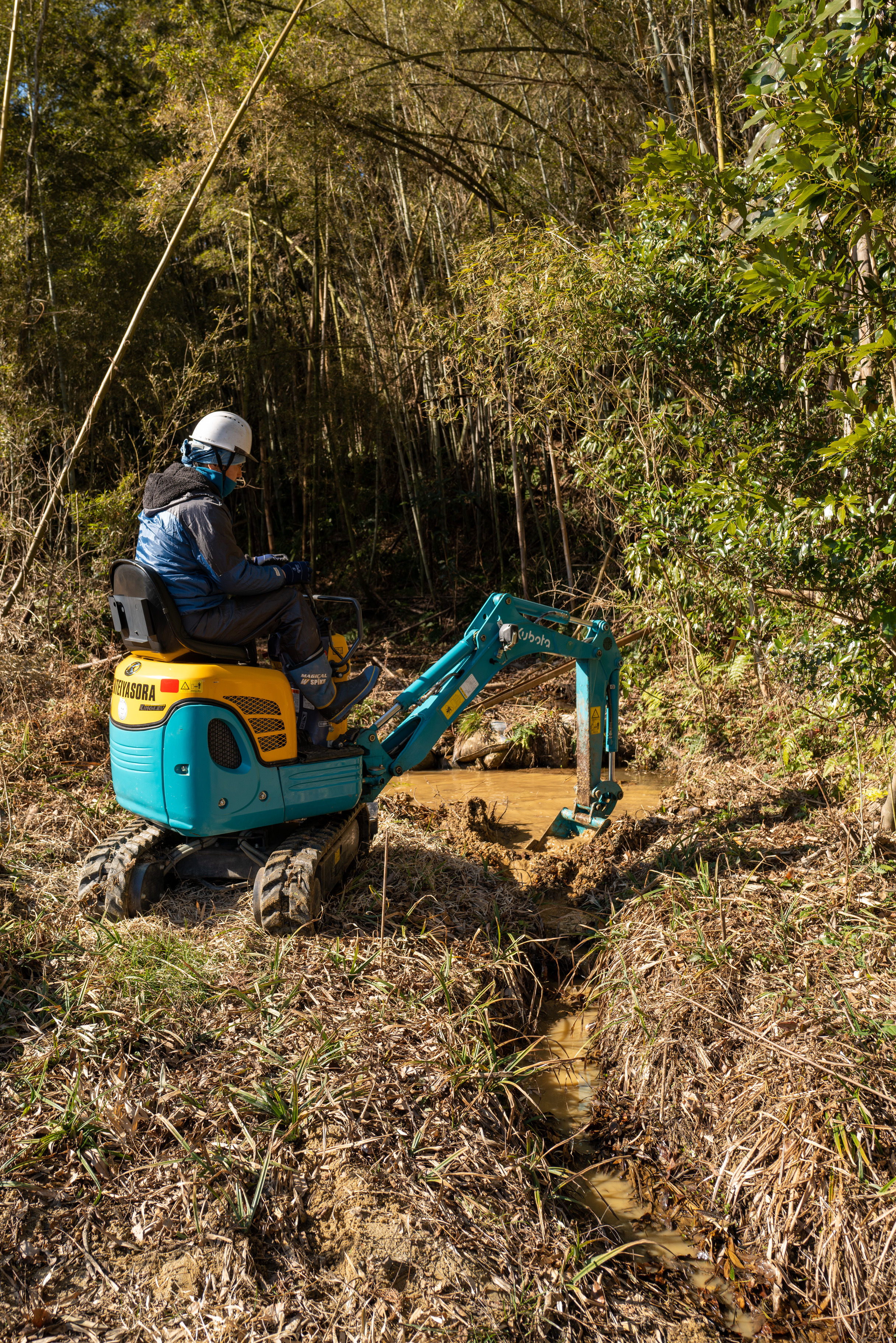 Stream restoration site in Mie Prefecture — Sentei-ya Sora