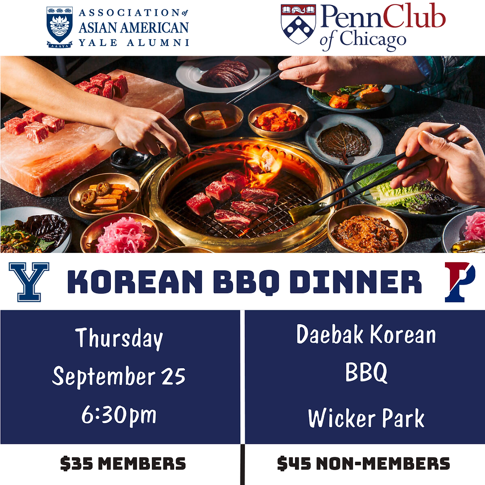 AAAYA Chicago X Penn Club: Korean BBQ